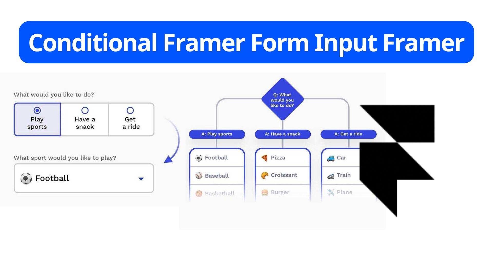 Conditional Input Form for Framer CMS – Smart Field Logic