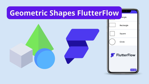 FlutterFlow Full app :: Geometric Shapes FlutterFlow