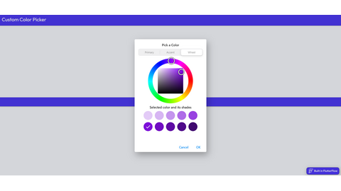 Custom Color Picker FlutterFlow